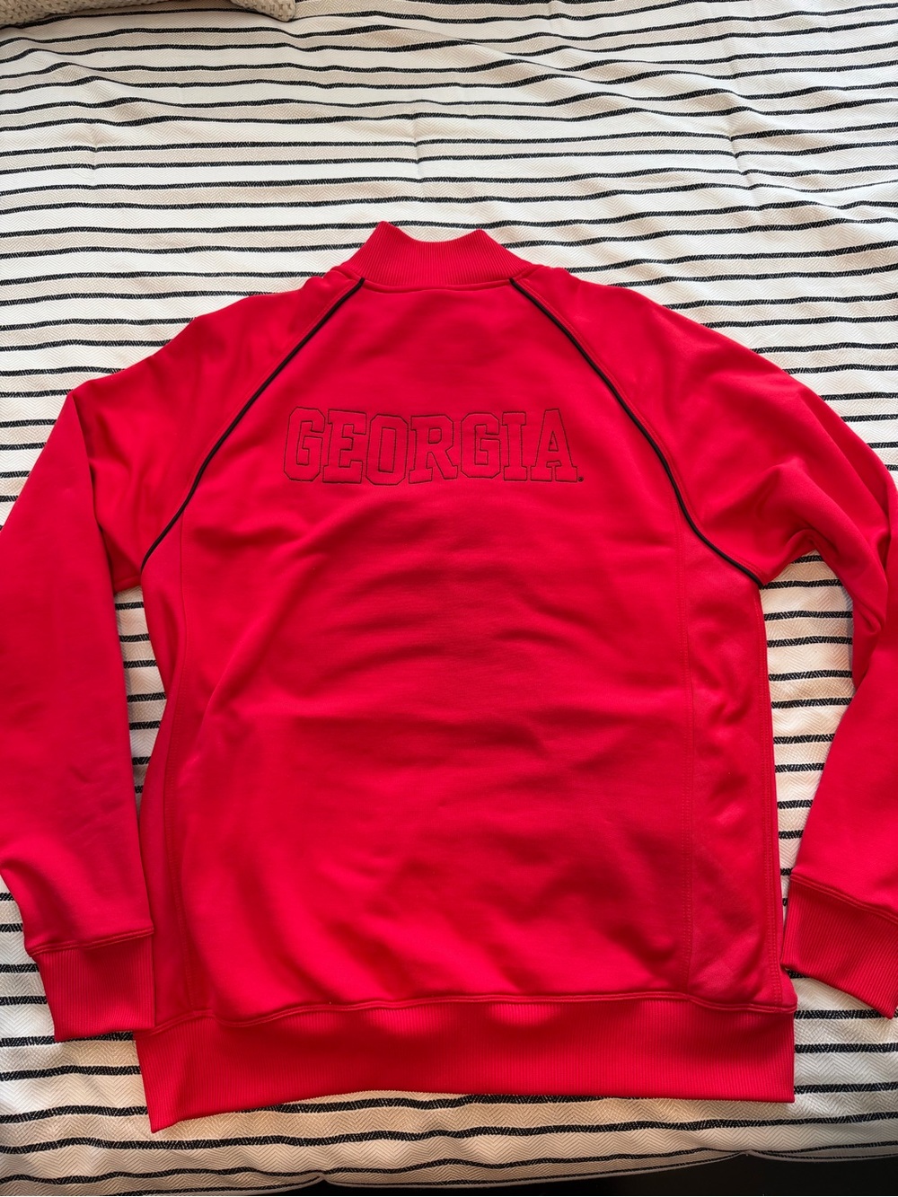 Lot of 2 Nike Red Georgia Bulldogs Full-Zip Athletic Jackets size Large - Picture 5 of 9
